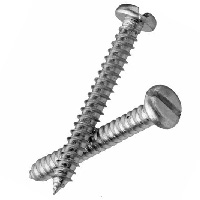 Parafuso fenda AA panela