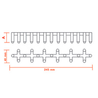 Espaçadores Plásticos - Modelo CT