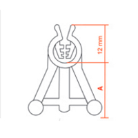 Espaçadores Plásticos - Modelo EPC