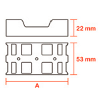 Espaçadores Plásticos - Modelo GP