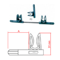 Espaçadores Plásticos - Modelo PD