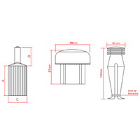 Espaçadores Plásticos – Modelos PA e PV