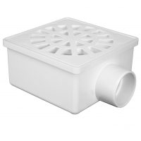 Ralo sifonado quadrado