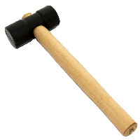 Martelo de borracha