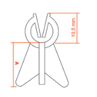 Espaçadores Plásticos - Modelo TL